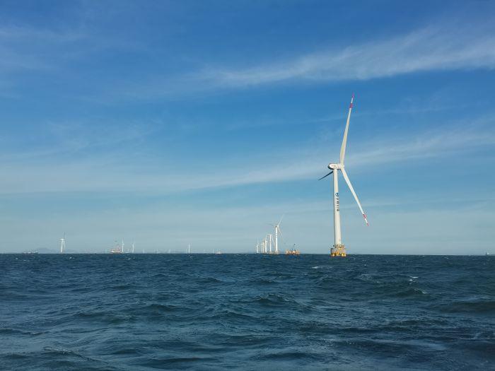 亚太单机容量最大海上风机在 好博福清兴化湾风电场成功并网发电